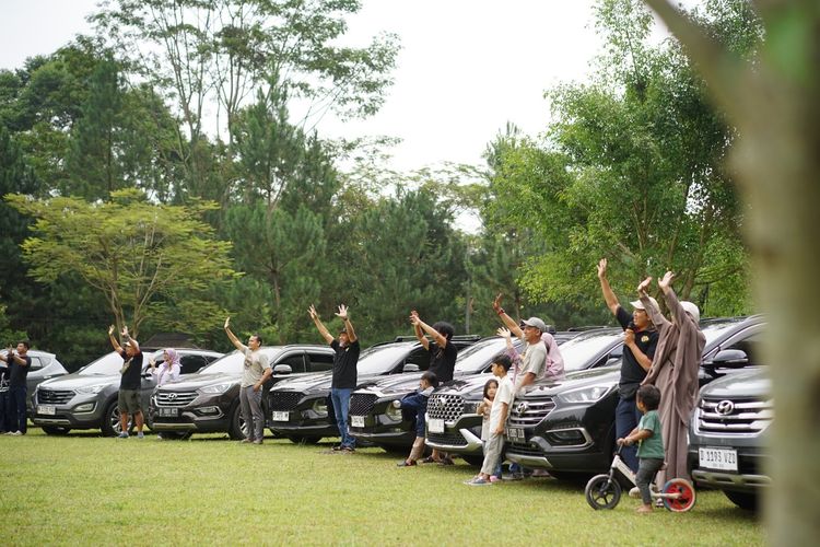 Komunitas Hyundai Santa Fe Gelar Camping Nasional Perdana di Kuningan