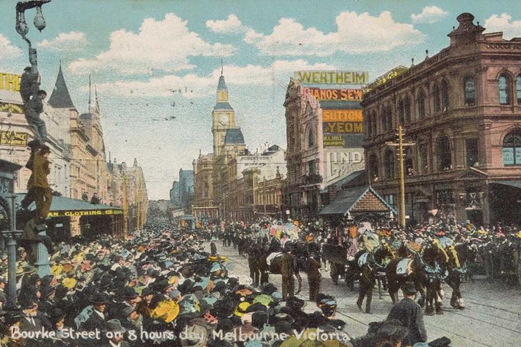 Eight Hours Day di Australia tahun 1907