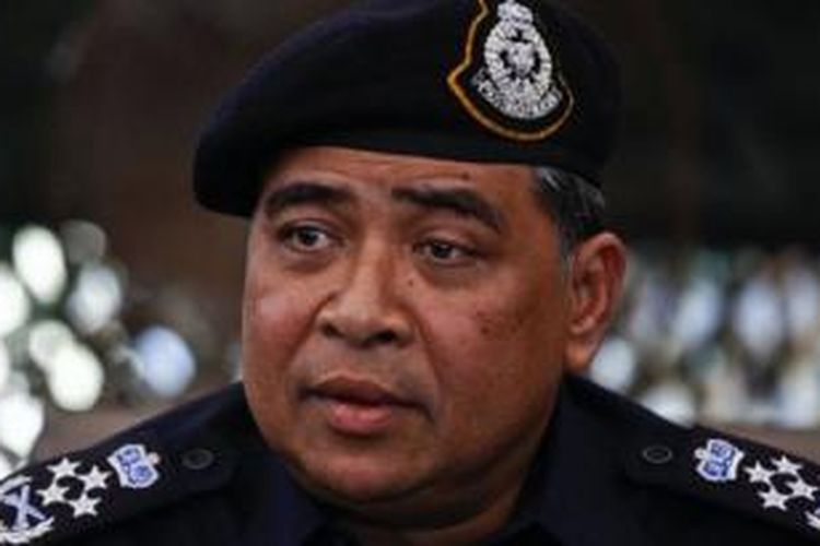 Kepala Kepolisian Malaysia, Khalid Abu Bakar.