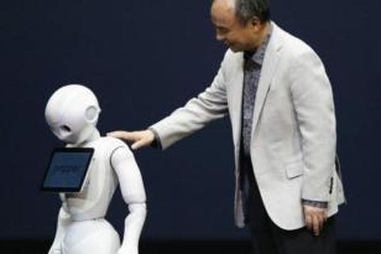 Robot Pepper dirancang untuk mengenali bahkan memahami perasaan manusia.
