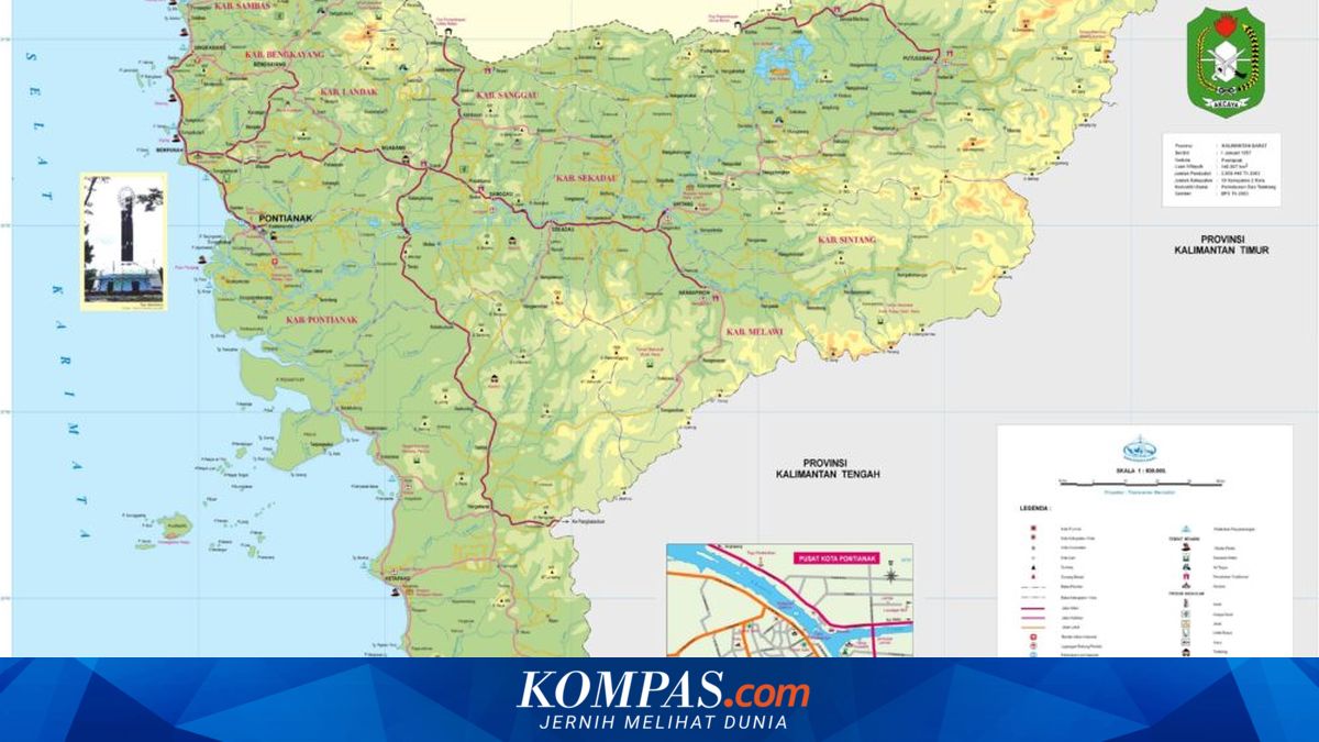 Daftar Kabupaten dan Kota di Provinsi Kalimantan Barat