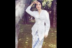 Raline Shah Ungkap Inspirasinya Kenakan Batik di Festival Film Cannes 2024