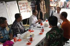 Jokowi Tinjau Penanganan Jatuhnya Pesawat Lion Air di Tanjung Priok