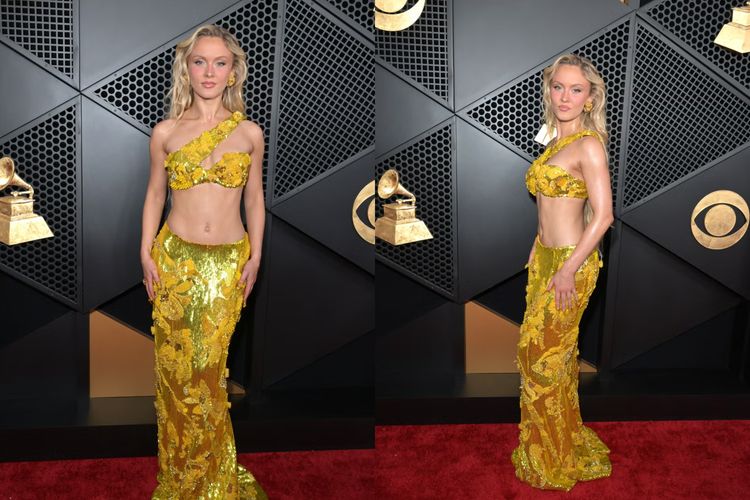 Zara Larsson di Grammy Awards 2026.