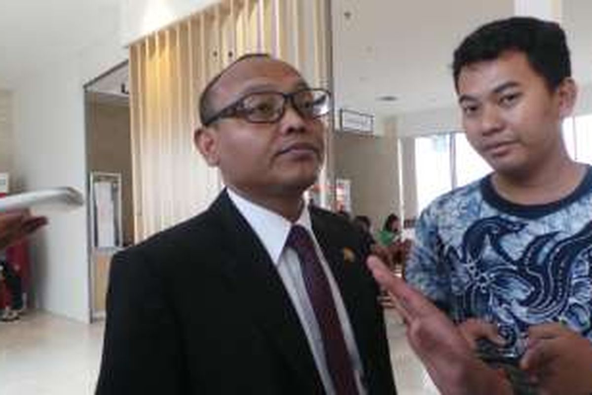 Anggota Komisi A DPRD DKI Jakarta Syarif di gedung DPRD DKI Jakarta, Rabu (13/4/2016).