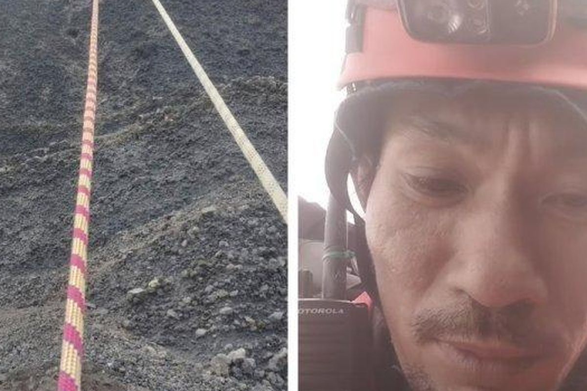 Agam Rinjani merupakan pemandu lokal yang ikut evakuasi jenazah pendaki Brasil, Juliana Marins di Gunung Rinjani.