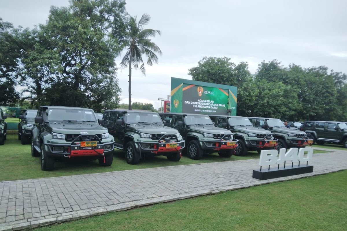 BAIC BJ40 Plus jadi mobil dinas TNI