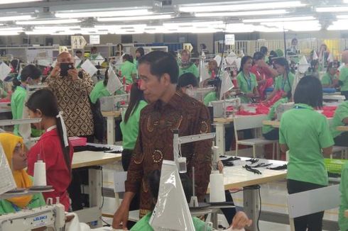 Pabrik Tekstil yang Diresmikan Jokowi Sumbang 10,5 Juta Dollar AS ke Ekspor Nasional