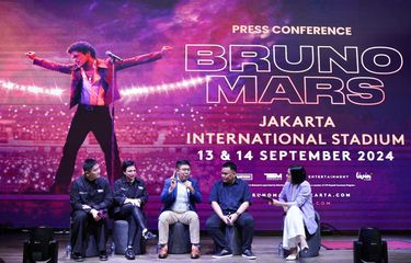PT Bank Mandiri (Persero) Tbk atau BMRI resmi ditunjuk sebagai official banking partner konser Bruno Mars yang akan digelar di Jakarta International Stadium (JIS), pada 13 dan 14 September 2024. 