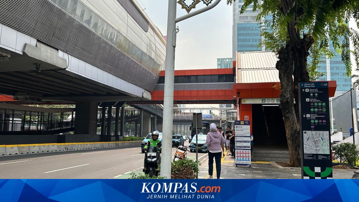 Cara ke Perpustakaan Nyi Ageng Serang naik LRT, Lanjut Jalan Kaki