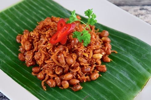 Resep Sambal Teri Kacang untuk Stok Lauk 