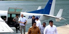 Uji Coba Pesawat Amfibi di Danau Toba, Bobby Harap Dongkrak Wisata dan Layanan Publik