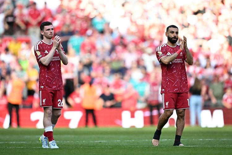Hasil Liverpool Vs Brentford 1-1, Laga Terakhir Mo Salah bersama The Reds
