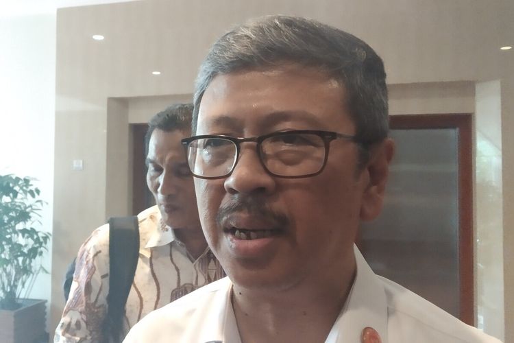 Komisioner Komisi ASN Arie Budhiman ditemui seusai menghadiri Rapat Koordinasi dengan Stakeholder Aparatur Sipil Negara atau Organisasi Perangkat Daerah se-Kabupaten Sukoharjo di Hotel Tosan Solo Baru, Kabupaten Sukoharjo, Jateng, Senin (2/3/2020).