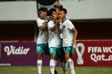 HT Timnas U17 Indonesia Vs Palestina: Satu Gol Bunuh Diri, Satu Kali Bentur Mistar, Garuda Asia Unggul 1-0