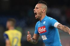 Gol Ke-100 Hamsik Bawa Napoli Tempel Ketat Juventus
