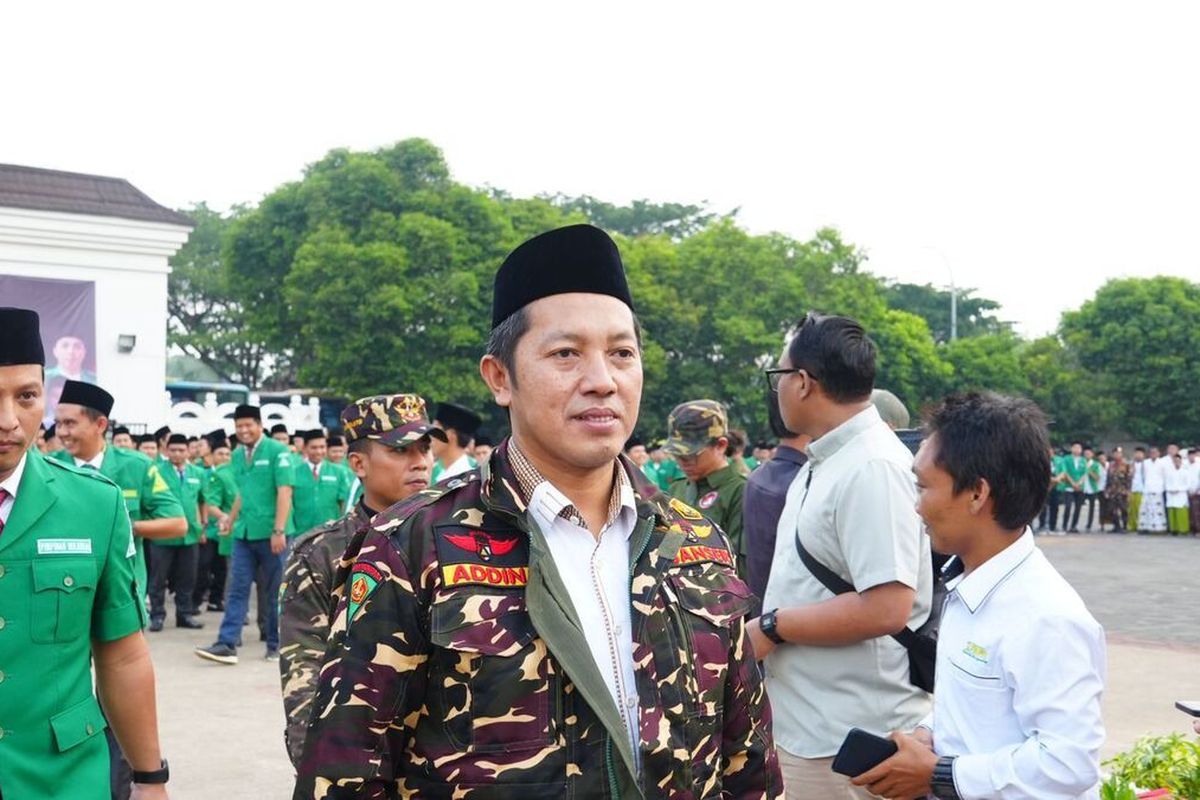Ketua Umum Pimpinan Pusat GP Ansor Addin Jauharudin