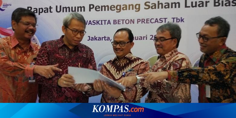 Waskita Beton Target Realisasi Kontrak Baru Rp 3 Triliun di ...
