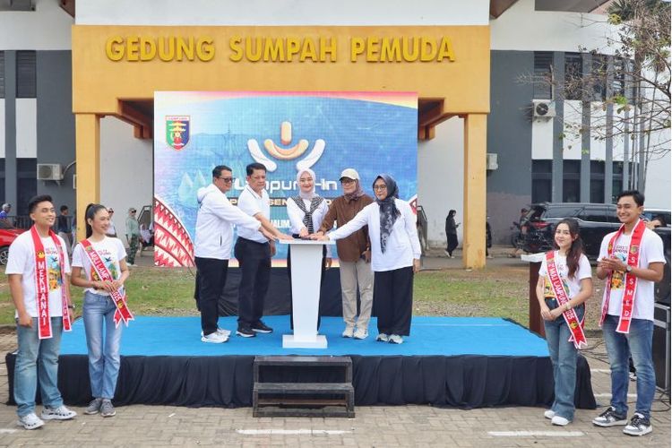 Pemprov Lampung resmi meluncurkan aplikasi Lampung-In. 