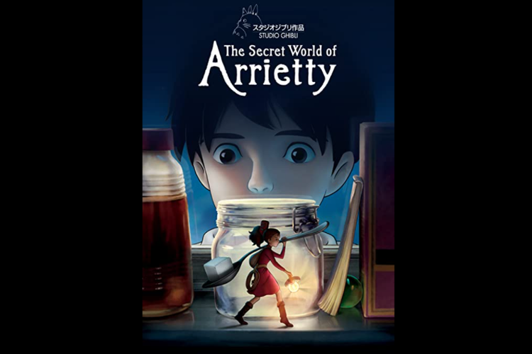 Film Arrietty yang diproduksi oleh Studio Ghibli dapat disaksikan di Netflix