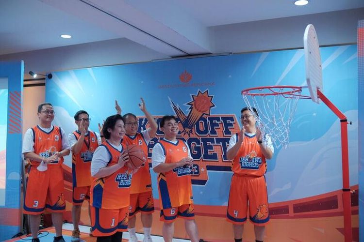 Acara Kick Off Budget 2023 yang diselenggarakan GMK dan dikemas dengan suasana yang menarik mengusung tema basket.