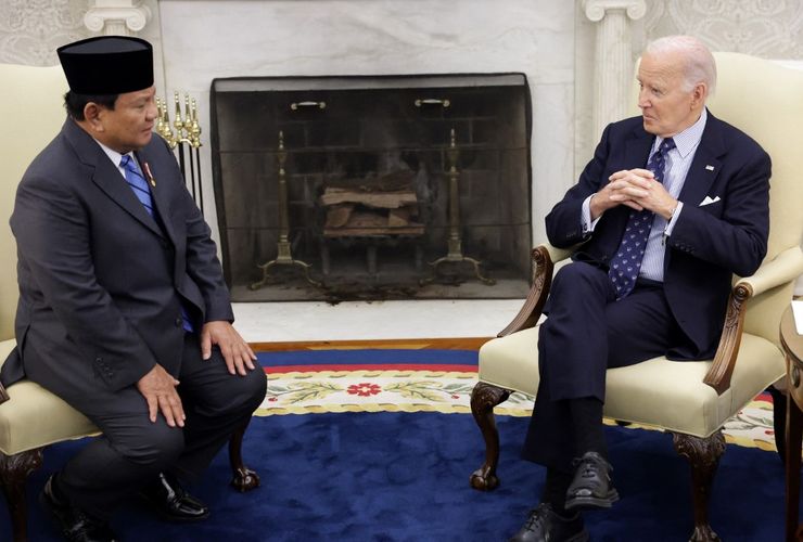Prabowo Bertemu Biden di Gedung Putih, Biden: Kami Bahas Iklim, Konflik Timur Tengah, dan Laut China Selatan