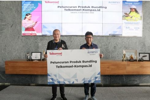 Gandeng Kompas.id, Telkomsel Luncurkan Paket Langganan Berita