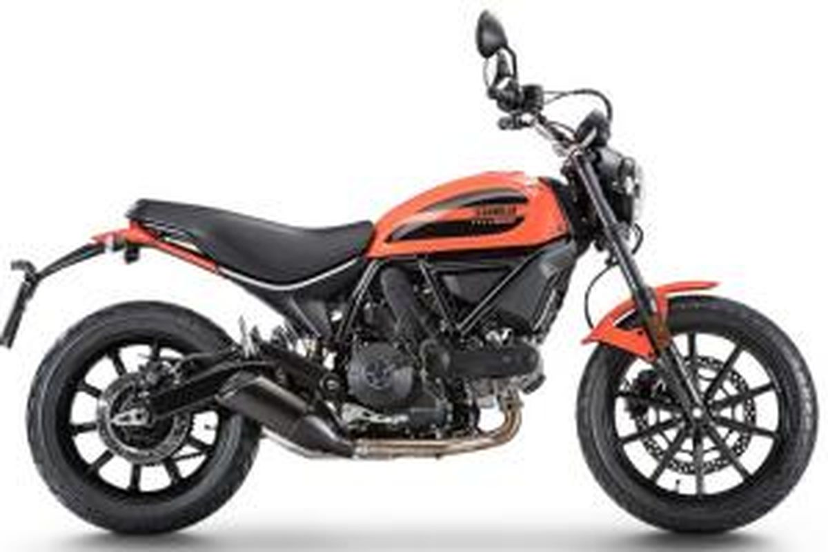 Ducati Scrambler Sixty2 menggendong mesin 400 cc.