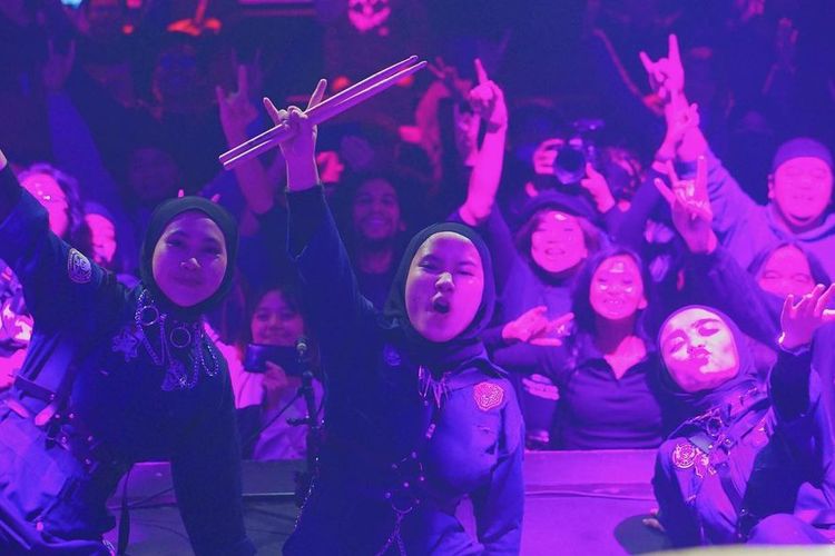 Voice of Baceprot, band metal asal Garut, batalkan dua konser di Belanda.