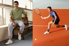 Inspirasi Gaya Sporty dari Legenda Tenis Roger Federer 