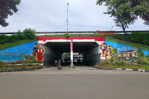 Ada Mural dan Kebun Mini di Terowongan Cakung Timur Jaktim