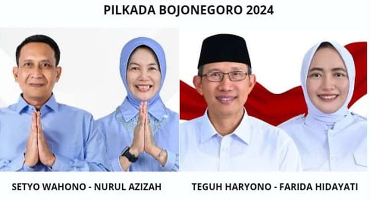 Hasil Quick Count Pilkada Bojonegoro 2024 Populi Center Data 86,5 Persen: Setyo Wahono Unggul 89,27 Persen