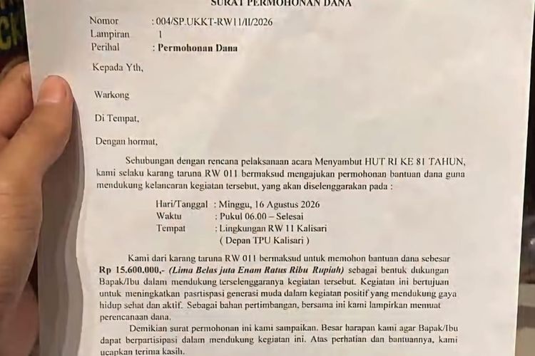 Viral Warkop Dimintai Sumbangan Rp 15 Juta di Jaktim, Ternyata Salah Paham