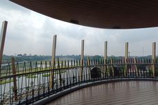 Menara Pandang Saujana, Tempat Strategis Menikmati Pemandangan Danau Archipelago TMII