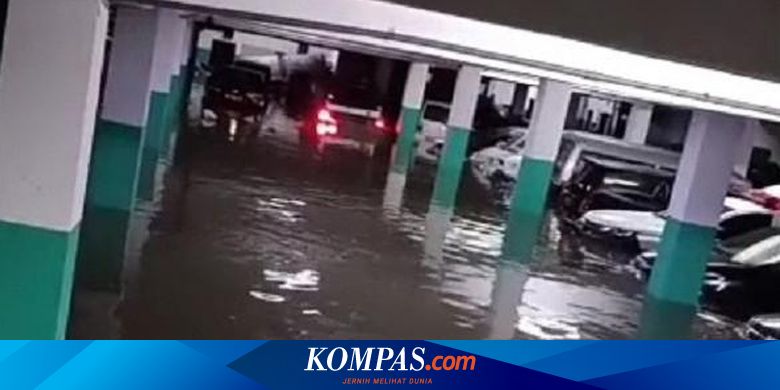 Penampakan Mobil dan Motor Dinas yang Terendam di Basement Sejumlah Gedung di Pemkab Badung Bali