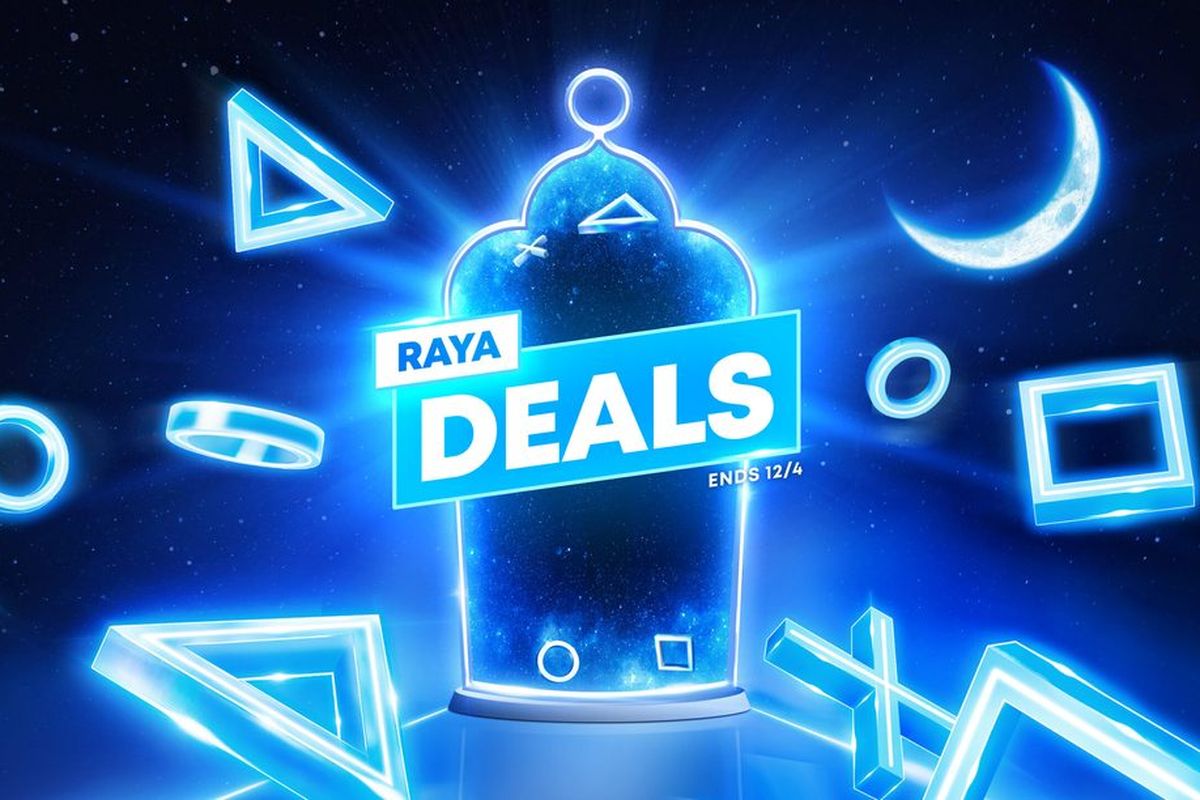 Ilustrasi program Raya Deals yang dipakai Sony untuk menggelar diskon game PS4 dan PS5.