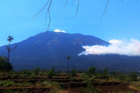 Hutan Sisi Utara Terbakar, Jalur Pendakian ke Puncak Lawu Ditutup