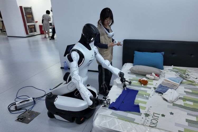 Robot China Makin Mirip Manusia, Kini Dibuatkan Indera Peraba