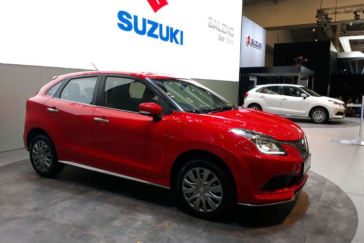 Suzuki Baleno Hatchback meluncur dari GIIAS 2017.