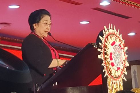 Sentilan-sentilan Megawati dalam Pidato Politik Kongres PDI-P di Bali