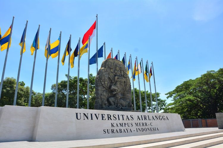 Foto Universitas Airlangga. 10 universitas terbaik di Indonesia versi THE Impact Rankings 2025.