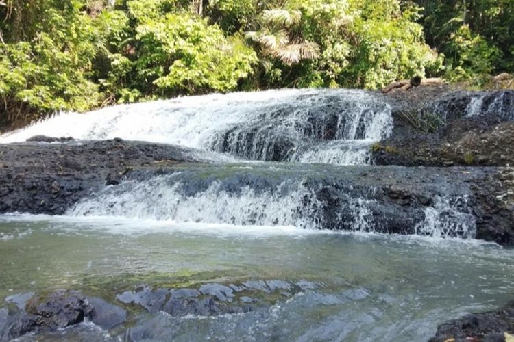 Foto: Wai Nape destinasi di Desa Nawokote, Kecamatan Wulanggitang, Kabupaten Flores Timur mulai ditata jadi tempat wisata. 