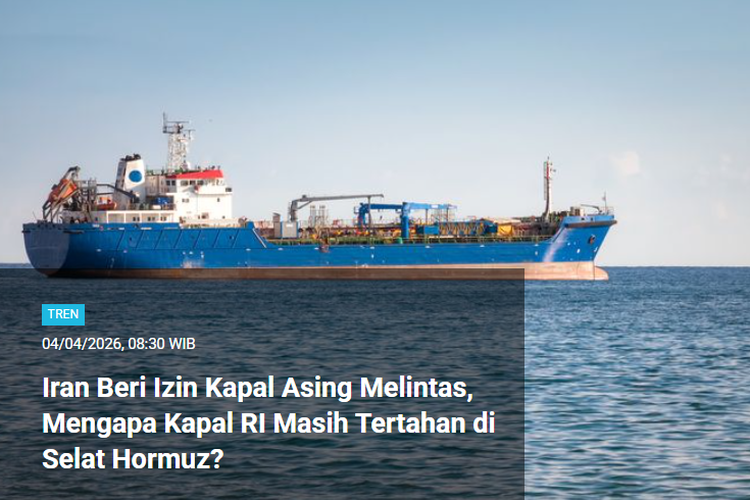 [POPULER TREN] Kenapa Kapal RI Tertahan di Selat Hormuz? | Uang dari ATM Tak Certak Sempurna