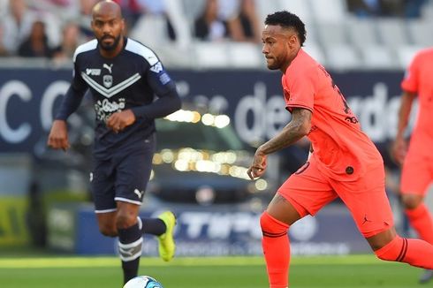 Bordeaux Vs PSG, Spesialisasi Neymar, Cetak Gol dan Menang 1-0