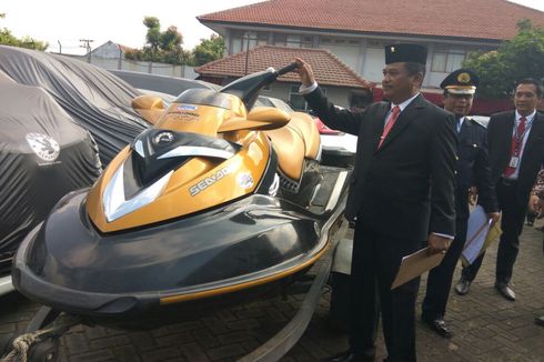Disita KPK, 5 Jetski Milik Bupati Mojokerto Dititipkan di Rupbasan Surabaya