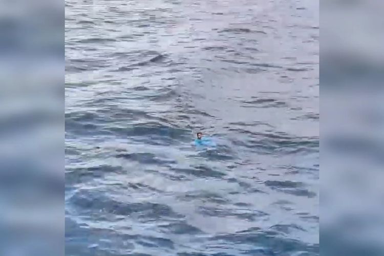 Diduga Depresi, Seorang Penumpang Kapal Feri Lompat ke Laut
