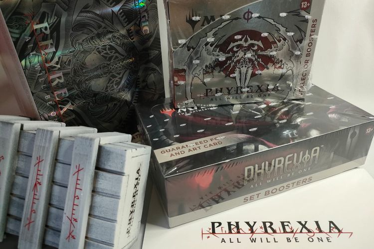 Set terbaru Magic the Gathering yang diluncurkan pada bulan Februari 2023 ini membawa kisah Phyrexia: All Will Be One.