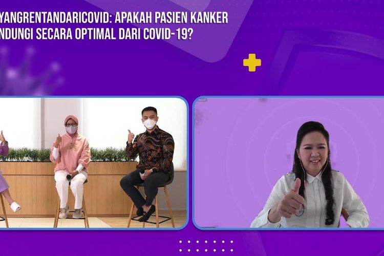 CISC menggelar talkshow bertema Lindungi Yang Rentan dari Covid secara daring (15/12/2022).