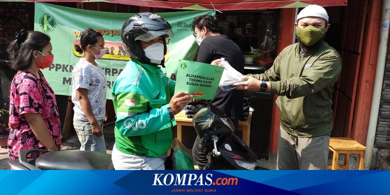 Protes PPKM Terus Diperpanjang, Komunitas Warteg Gelar Aksi Berbagi Nasi Bungkus - Vimarsana News