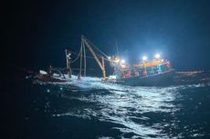 Dihantam Gelombang Tinggi, Kapal KM Jangkar Samudera Mati Mesin di Perairan Pulau Babi NTT